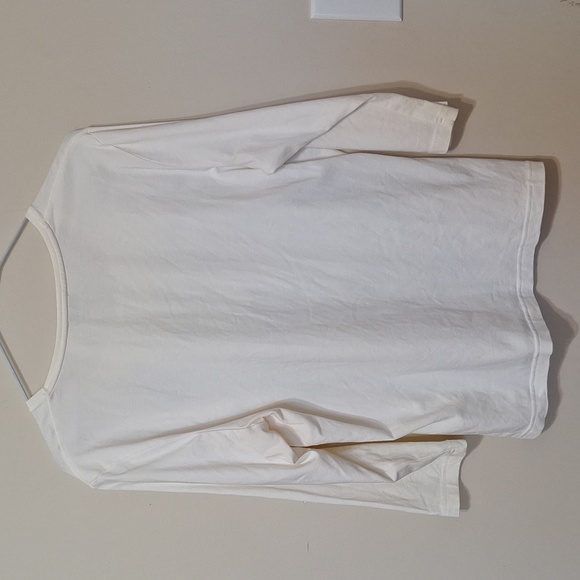 Gerry Weber Retro Y2K rhinestone graphic  inspired "One Love" 3/4 sleeve tee - Picture 3 of 4